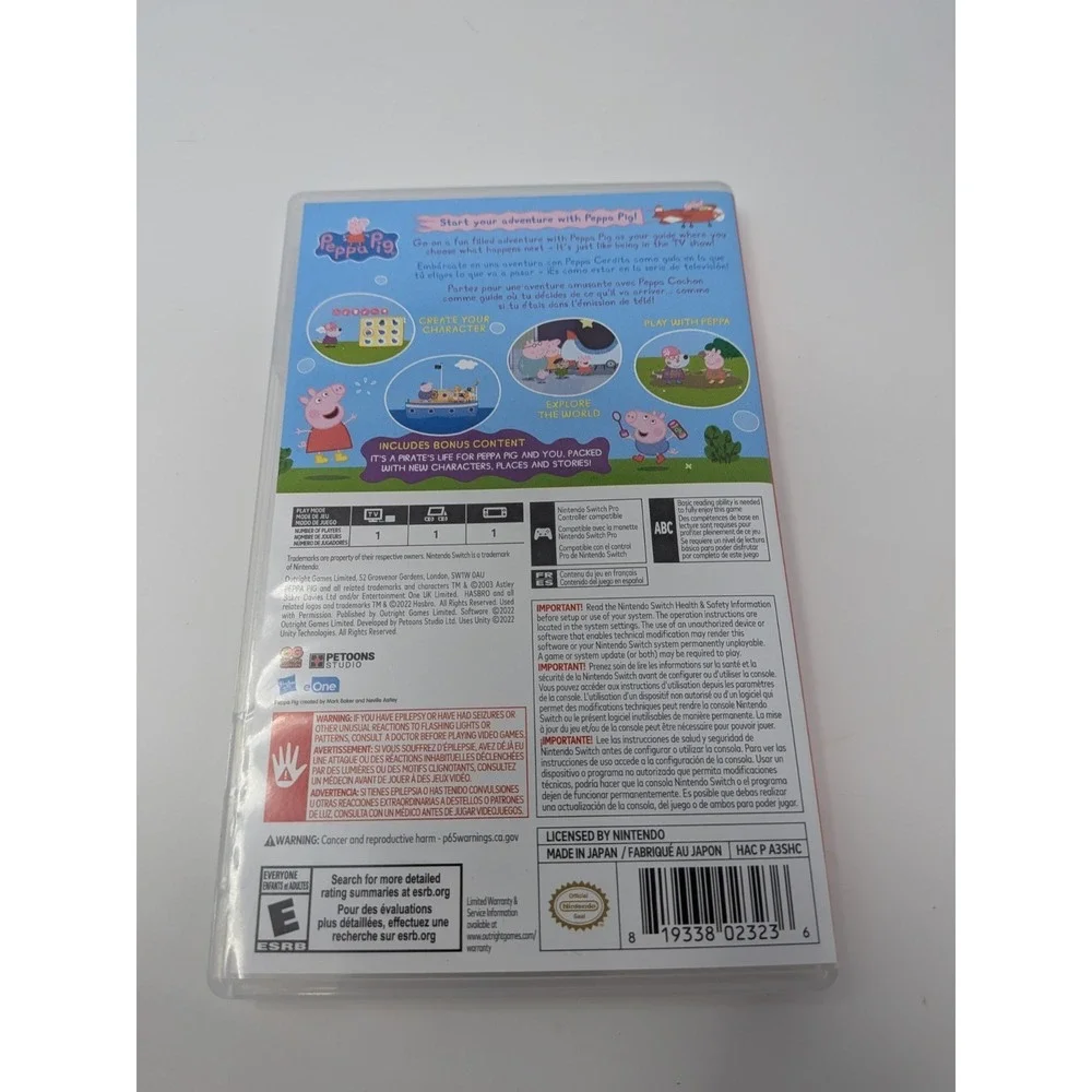 My Friend Peppa Pig Nintendo Switch 2021 Complete Edition for Kids and Toddlers